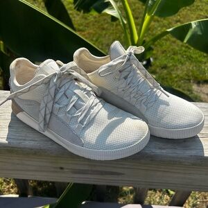 Sorel Womens Comfort Shoes Out N About White Waterproof Sneakers Size 7